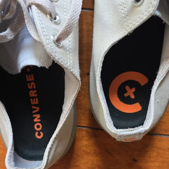 Off-White Canvas Converse Chuck Taylor All Star CX Ex - Picture 4 of 6
